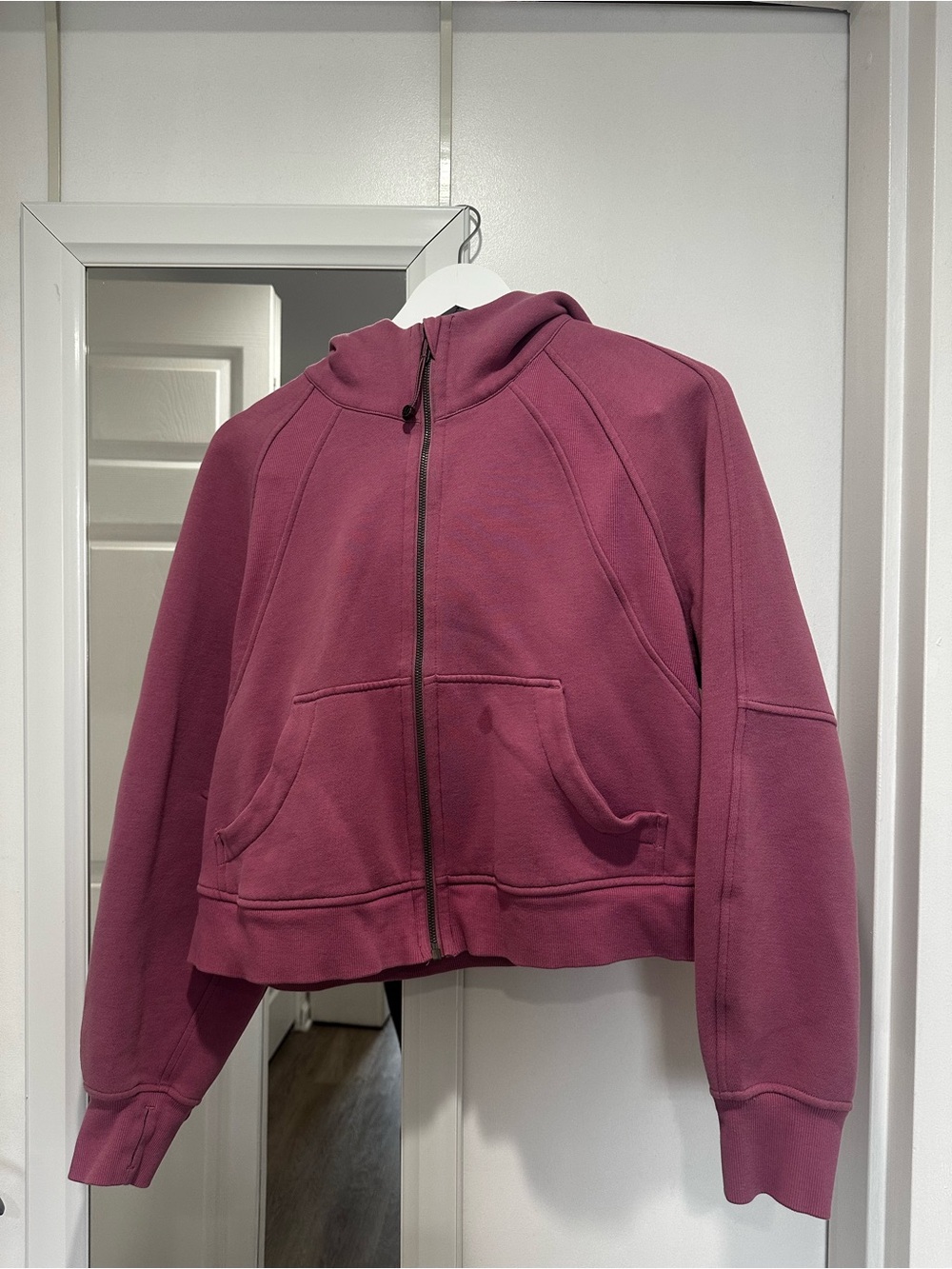 lululemon athletica Scuba Oversized Full Zip Hoodie in Velvet Dust